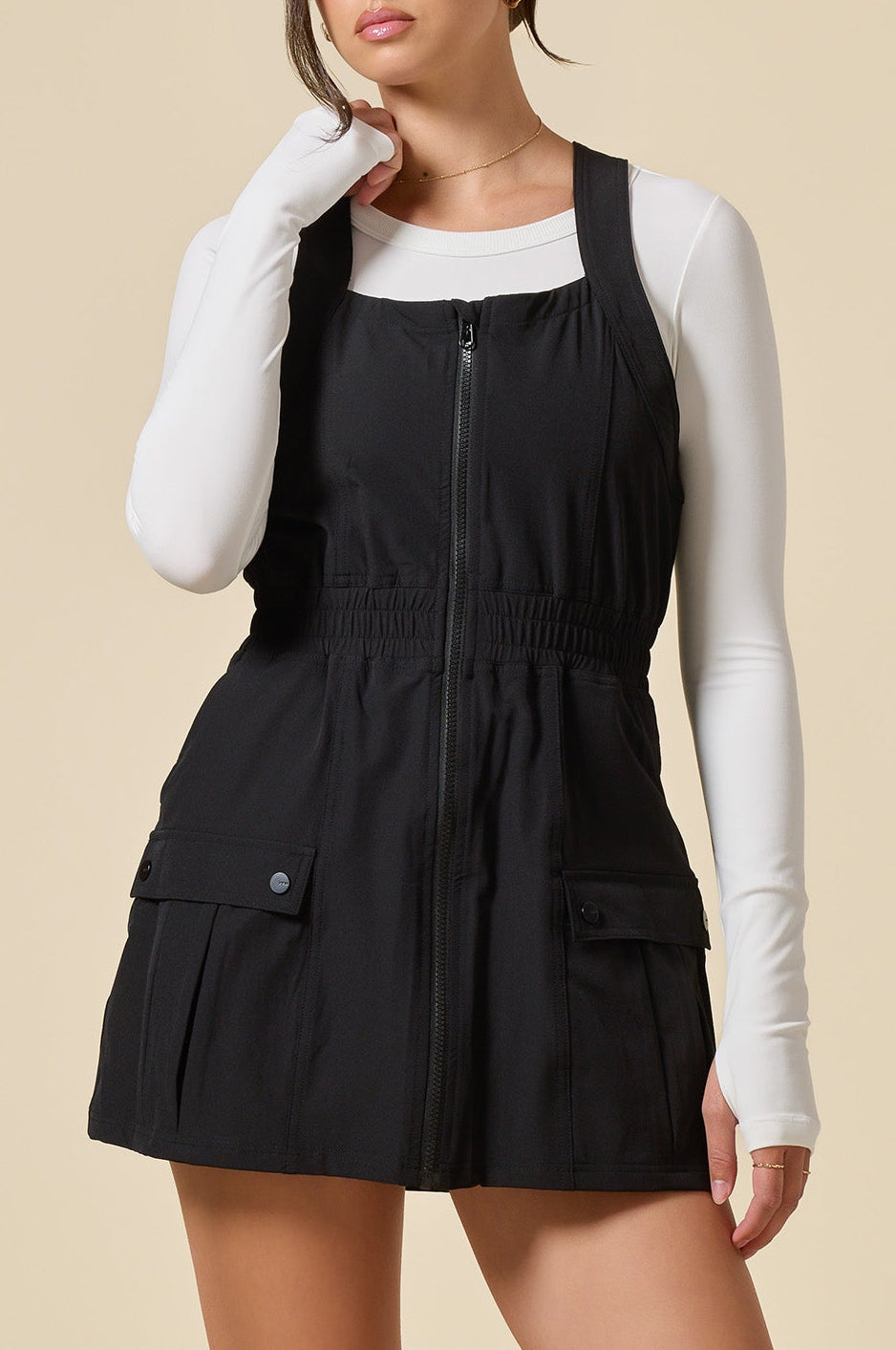 Take a Hike Dress Set - Black