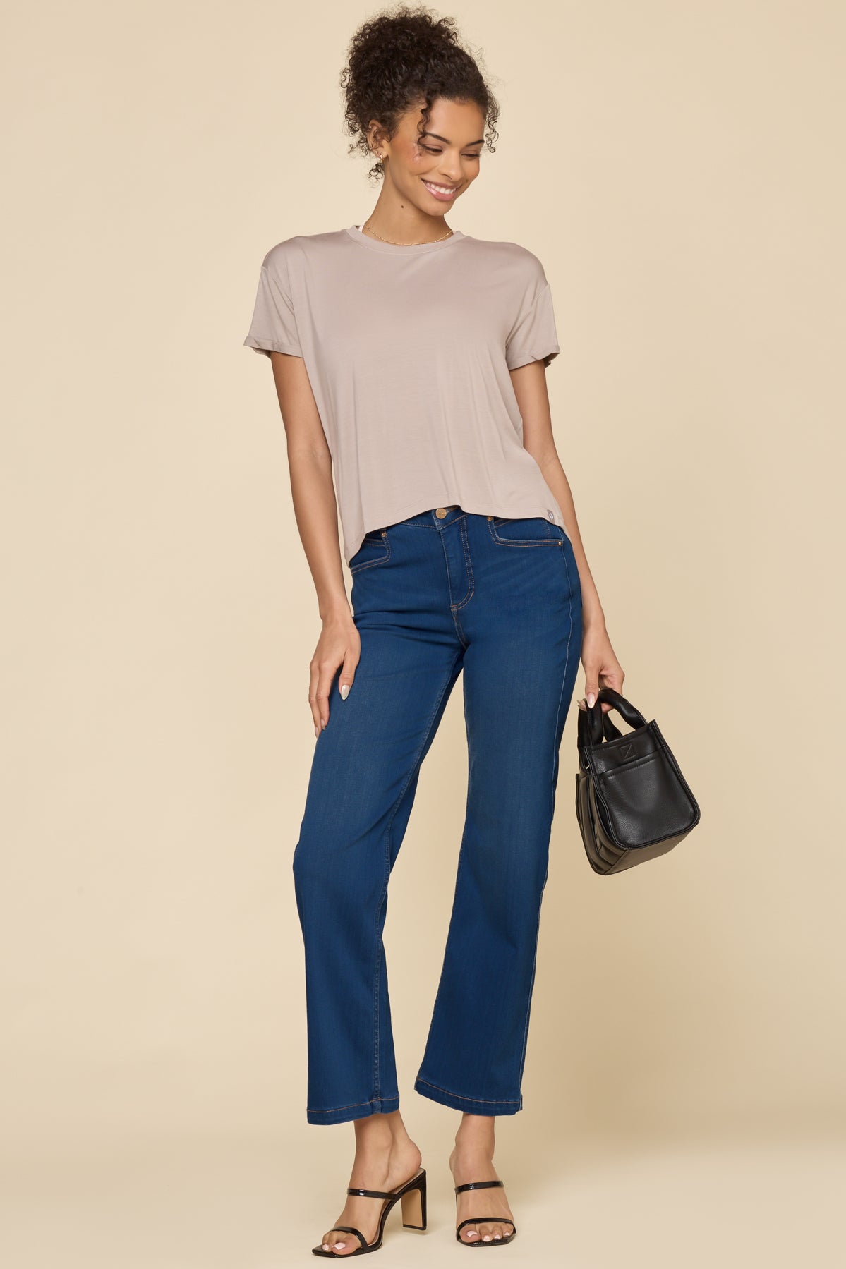 The Perfect Tee - Cobblestone