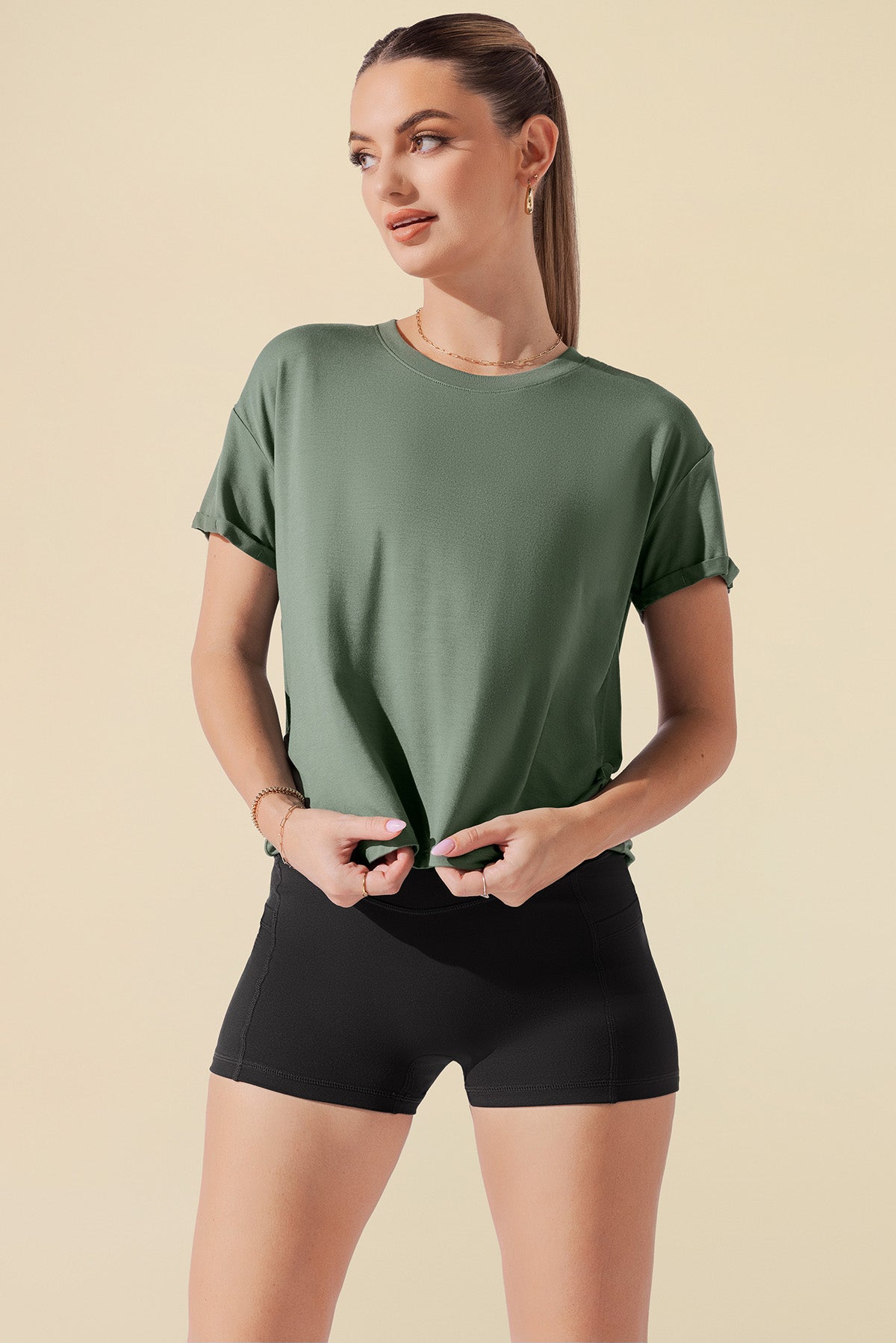 The Perfect Tee - Leaf Green