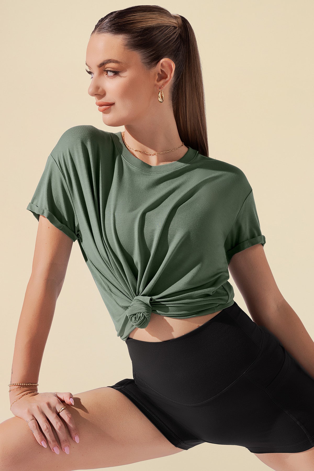 The Perfect Tee - Leaf Green