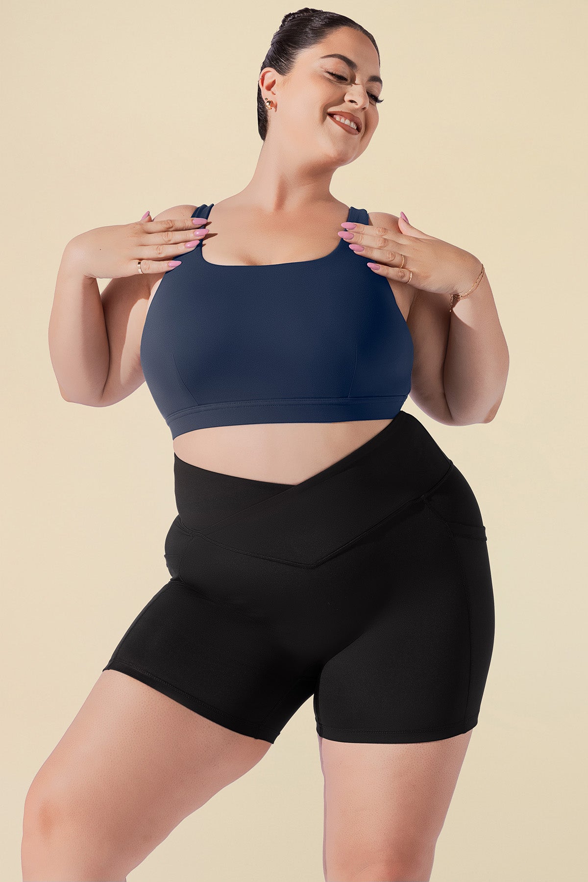 Tone Bra - Navy