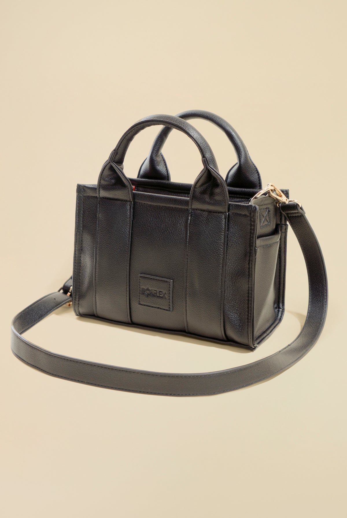 Vegan Leather Baby Sloane Tote - Black – POPFLEX®