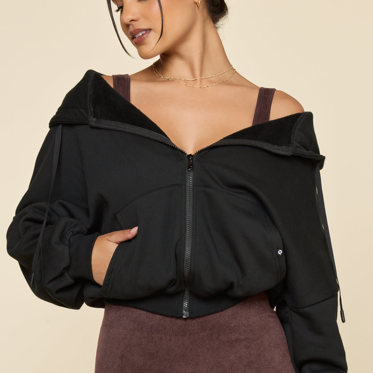 Storyline Script Cloud Zip Hoodie
