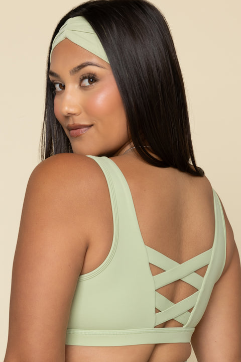Keller Pistachio Bra Top