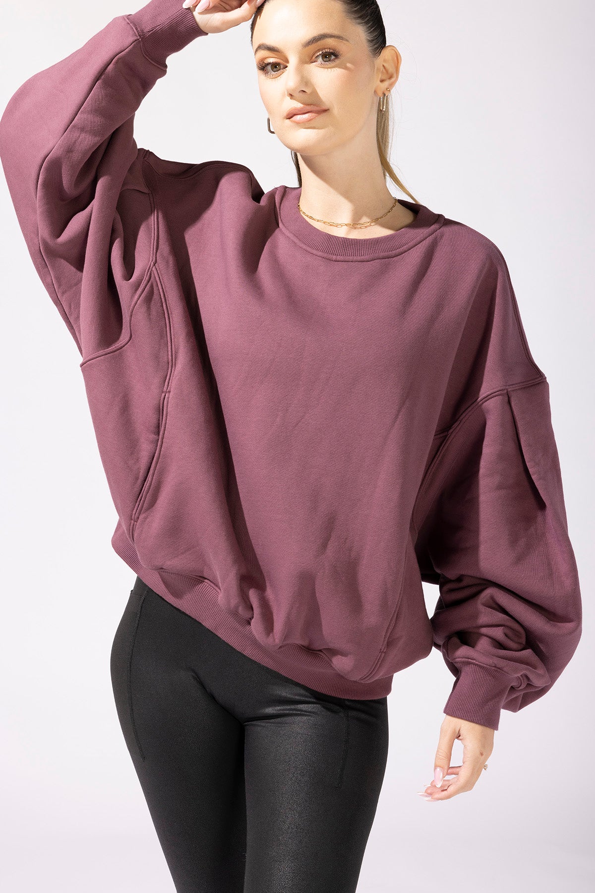 Brunch Sweater Merlot