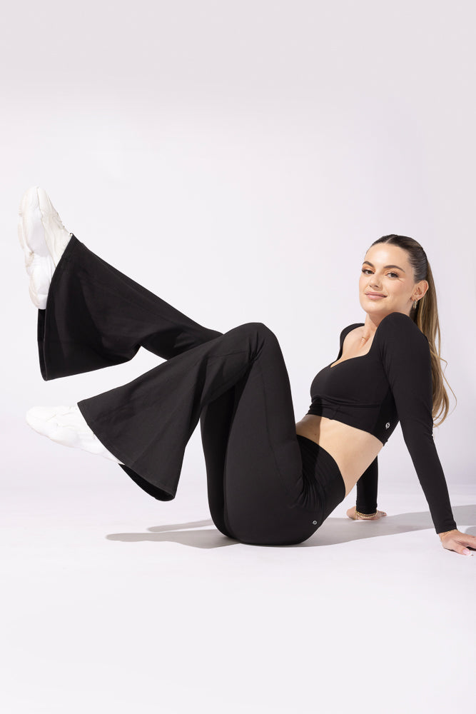 Anti-Cameltoe Supersculpt Legging with Pockets - Forestwood by POPFLEX®