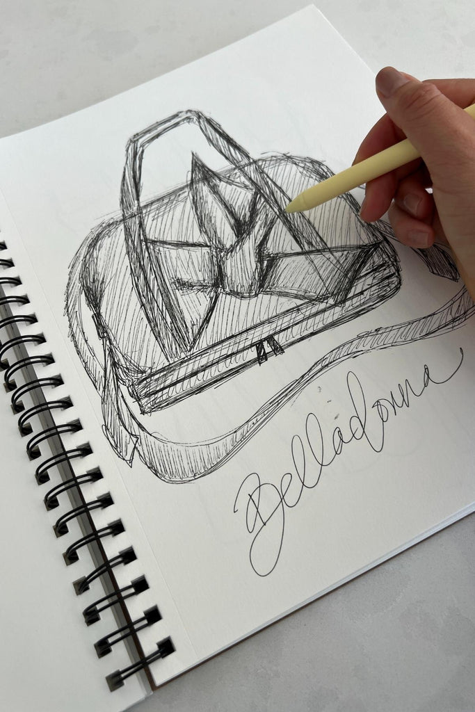 Belladonna gym bag sketch popflex