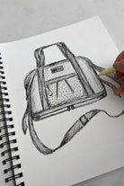 Ella duffle bag sketch popflex