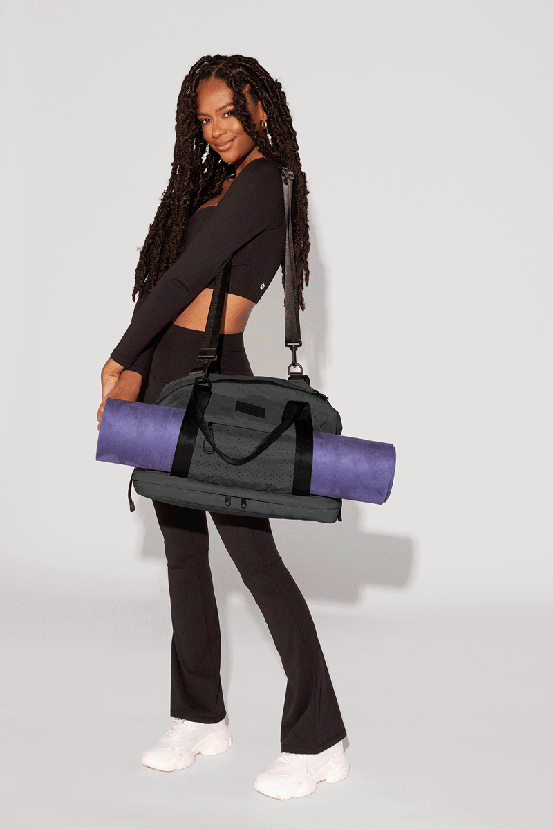 Ivory ella top duffle bag